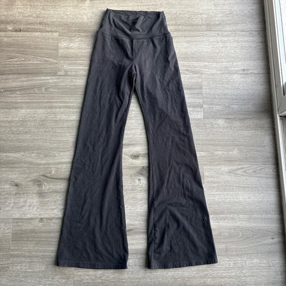 aerie Pants - Aerie offline cotton OG flare high rise leggings